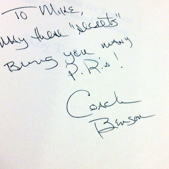 Sports Training for Runners, Coach Benson's "Secret" Workouts - Picture 4 of 7